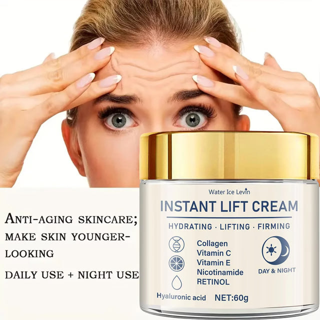 Facial Firming Lifting Cream – Hyaluronic Acid & Retinol Rich Moisturizer for Firming, Lifting & Daily Skin Care