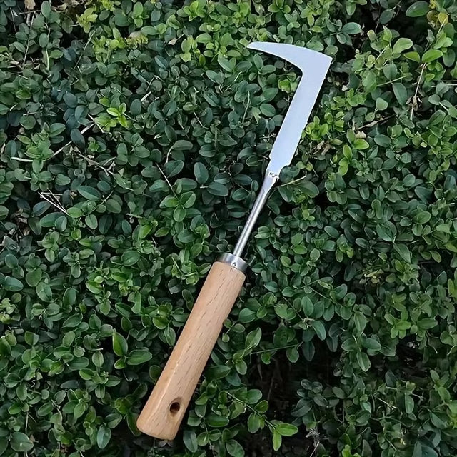 Stainless Steel Weeding Tool – Precision Digger for Herbs, Bonsai & Soil Loosening